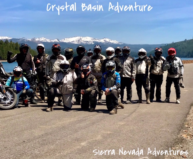 People Enjoying Crystal Basin Adventure