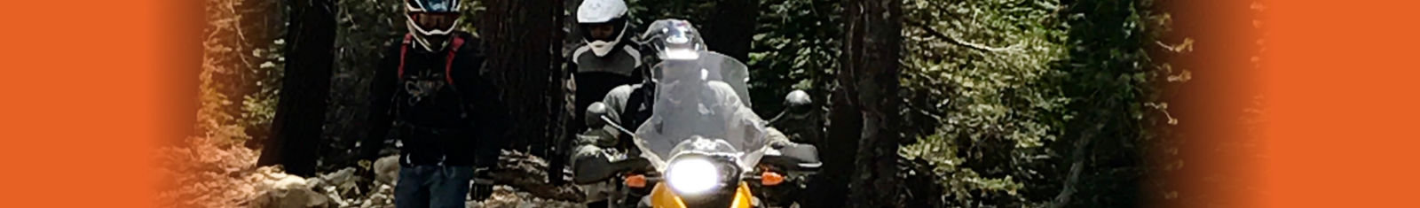 People riding motorcycles
