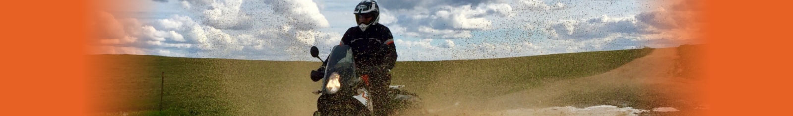 People riding motorcycles