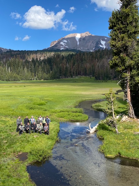 People Enjoying CABDR Lassen Adventure