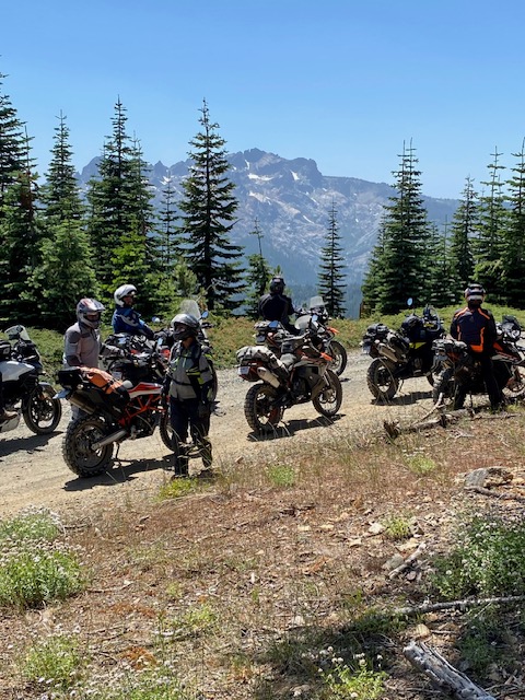 People Enjoying CABDR Lassen Adventure